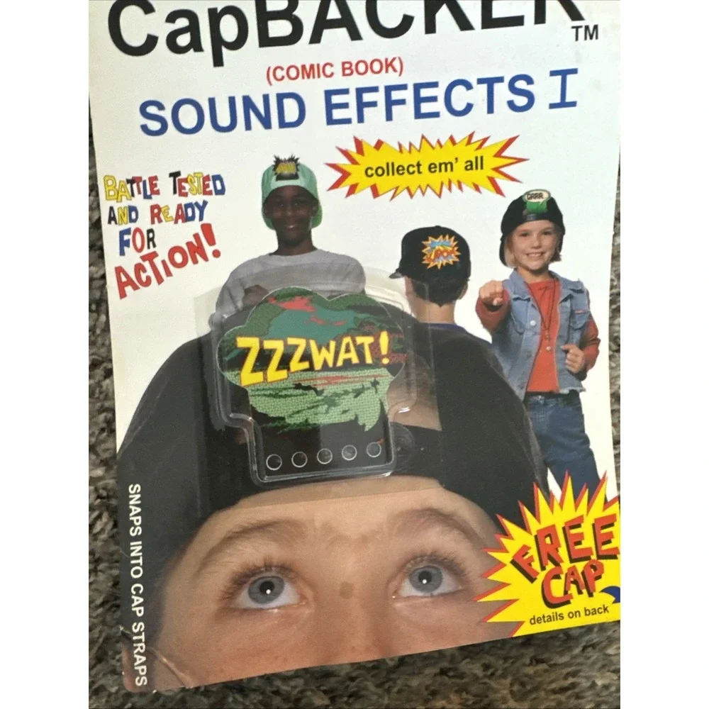 Lot Of 6 Vintage CapBACKERS Unopened
